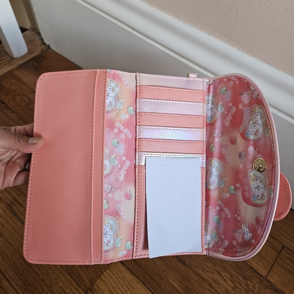 Loungefly Sanrio Hello Kitty Carnival Flap Wristlet Wallet - Picture 10 of 11